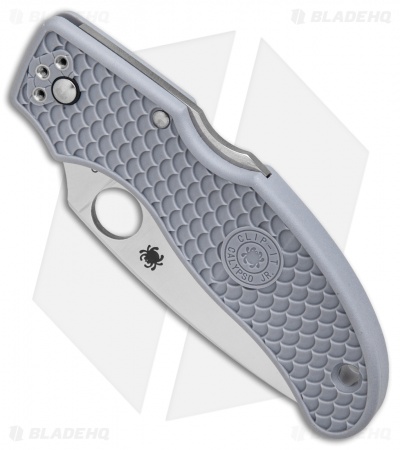 Spyderco  Calypso Jr. Sprint Run Knife Gray (Aogami Super Blue) C52FPGYE