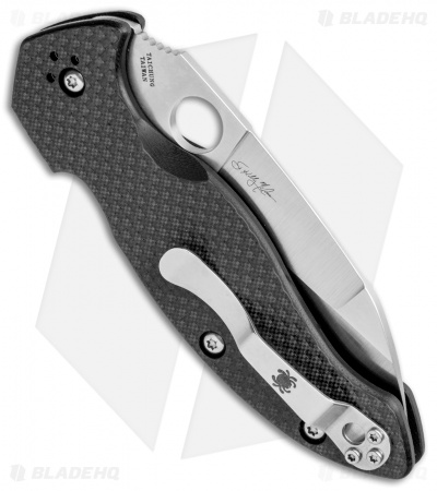 Spyderco Canis Compression Lock Knife CF/G-10 (3.36" S30V) C248CFP