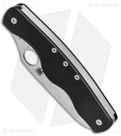 Spyderco ClipiTool Rescue Multi-Tool Knife Black G-10 (3.5" Satin Serr) C209GS