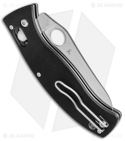 Spyderco D'Allara 3 Ball Bearing Lock Knife Black G-10 (3.4