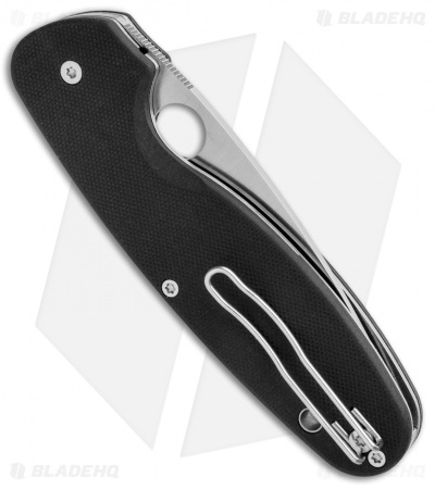 Spyderco Emphasis Liner Lock Knife Black G-10 (3.61" Satin) C245GP