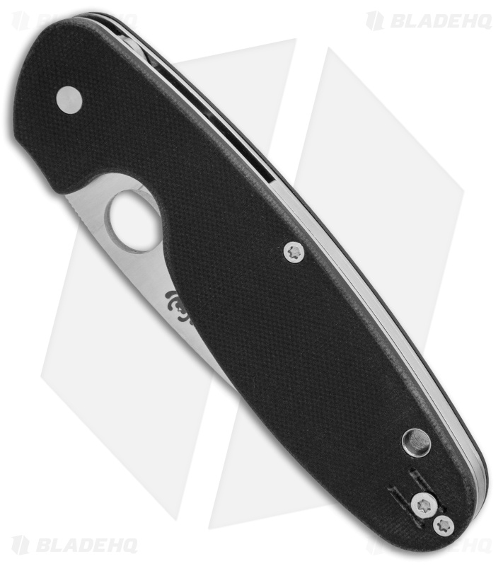 Spyderco Emphasis Liner Lock Knife Black G-10 (3.61" Satin) C245GP