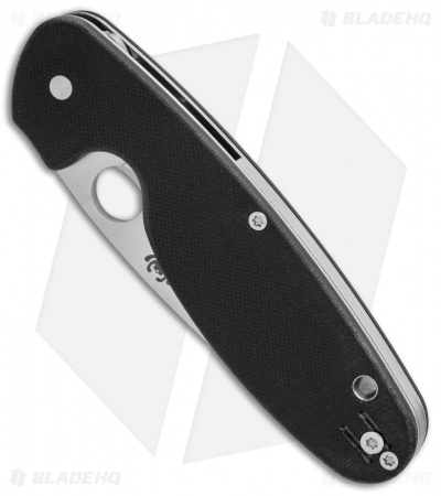Spyderco Emphasis Liner Lock Knife Black G-10 (3.61" Satin) C245GP