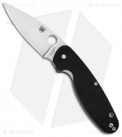 Spyderco Emphasis Liner Lock Knife Black G-10 (3.61" Satin) C245GP
