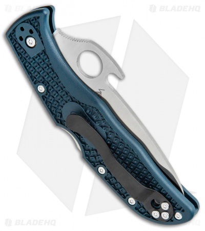 Spyderco Endela Lockback Knife Emerson Opener Gray FRN (3.4" Satin) C243PGYW