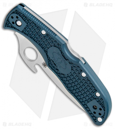 Spyderco Endela Lockback Knife Emerson Opener Gray FRN (3.4" Satin) C243PGYW