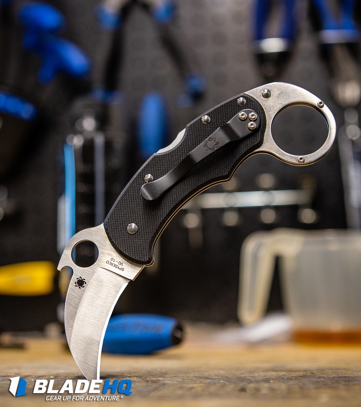 Spyderco Karahawk Folding Knife w/ Emerson Opener (2.36
