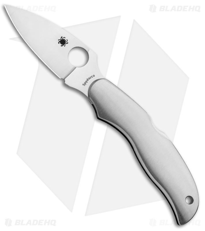 Spyderco Kopa Sprint Run Lockback Knife Stainless Steel (2.4" Satin) C92P