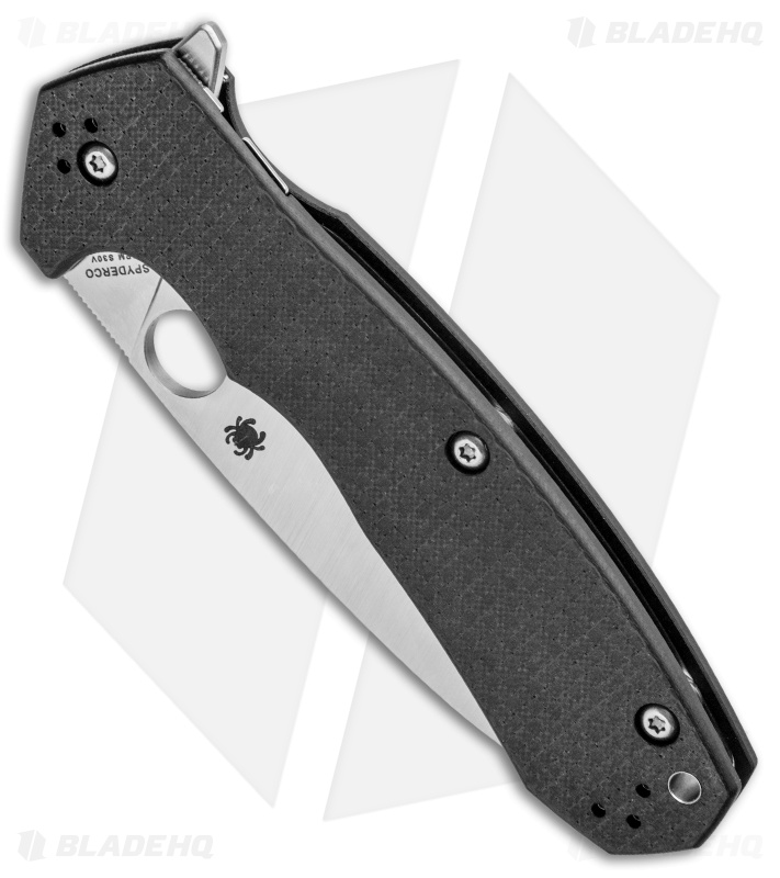 Spyderco Lai Amalgam Compression Lock Knife Carbon Fiber (3.8" Satin) C234CFP