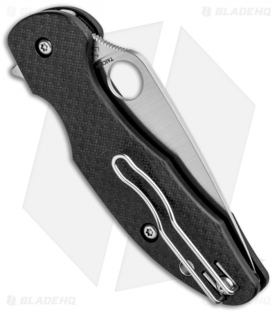 Spyderco Mantra 3 Compression Lock Knife Carbon Fiber (3.17" Satin) C233CFP