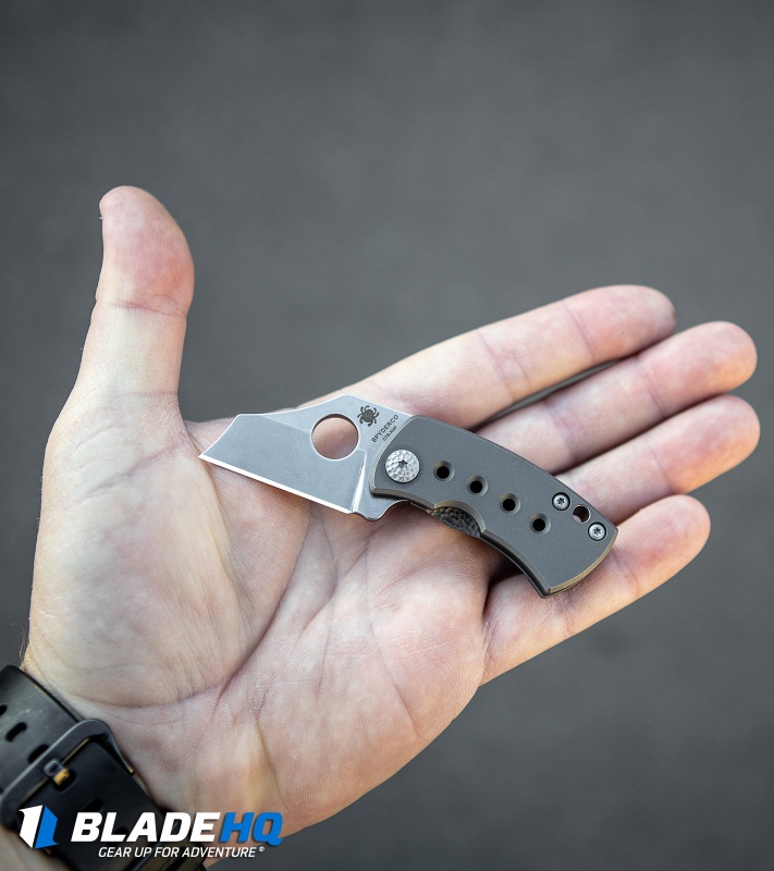 Spyderco McBee - Frame Lock Knife | Titanium | Blade HQ Spyderco McBee - Frame Lock Knife | Titanium | Blade HQ