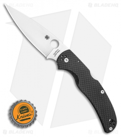 Spyderco Native Chief Lockback Knife Carbon Fiber (4.08" Satin S90V) C244CF90VP