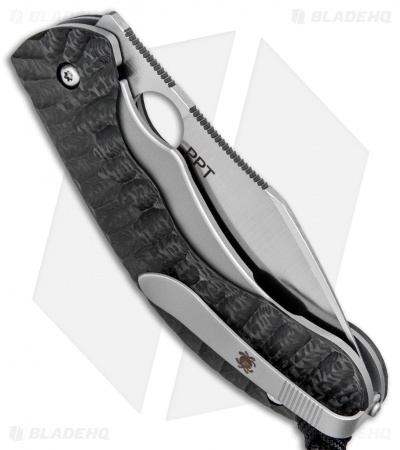 Spyderco Perrin PPT Sprint Run Knife Carbon Fiber (3.16" Satin) C135CFP
