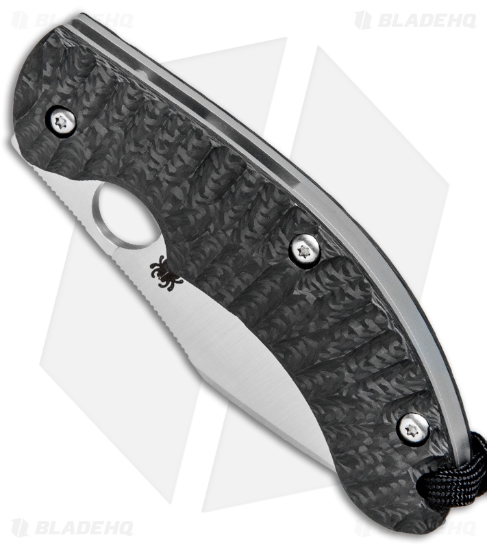 Spyderco Perrin PPT Sprint Run Knife Carbon Fiber (3.16" Satin) C135CFP