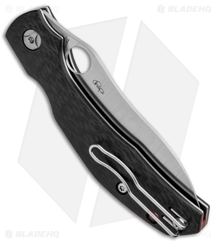 Spyderco Phillips Kapara Compression Lock Knife Carbon Fiber (3.5" Satin) 