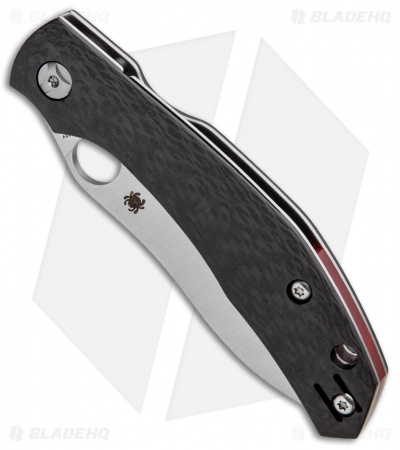 Spyderco Phillips Kapara Compression Lock Knife Carbon Fiber (3.5" Satin) 