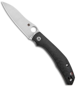 Spyderco Phillips Kapara Compression Lock Knife Carbon Fiber (3.5" Satin) 