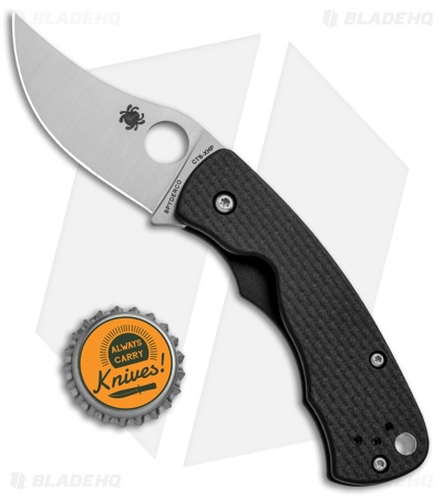 Spyderco Reinhold Rhino Compression Lock Knife CF/G-10 (2.3" Satin) C210CFP