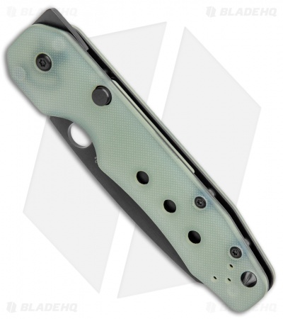 Spyderco M4 Smock Compression Lock Exclusive Knife Natural G-10 (3.5" Black) 