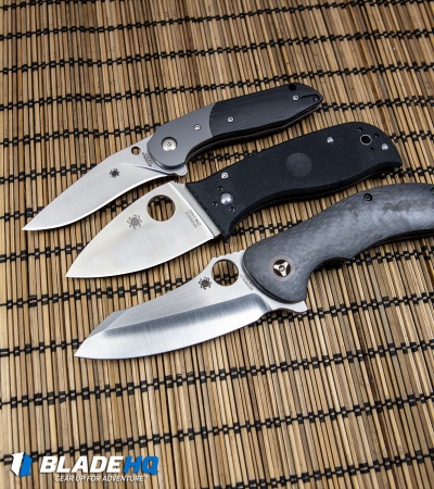 Spyderco Southard Hanan Compression Lock Knife G-10 (3" Stonewash) C227GP