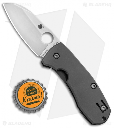 Spyderco Techno 2 - Frame Lock Knife, Titanium