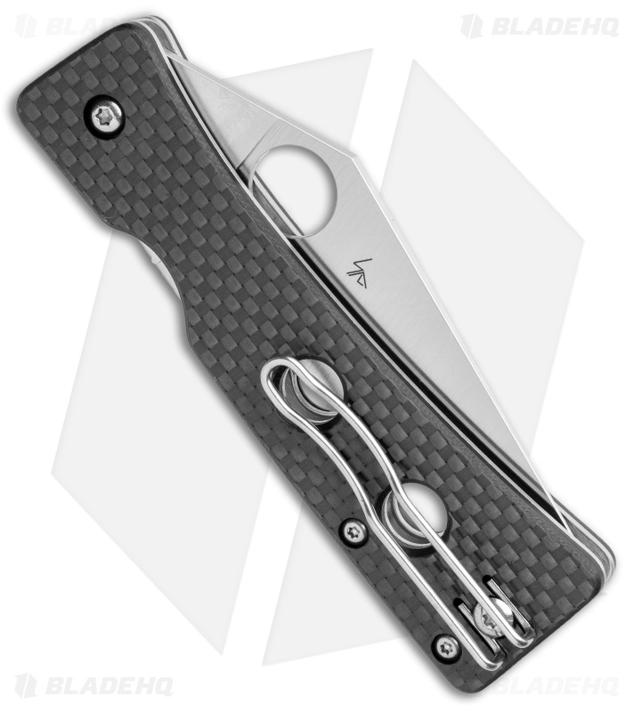 Spyderco Watu Compression lock Knife Carbon Fiber (3.25"Satin) C251CFP