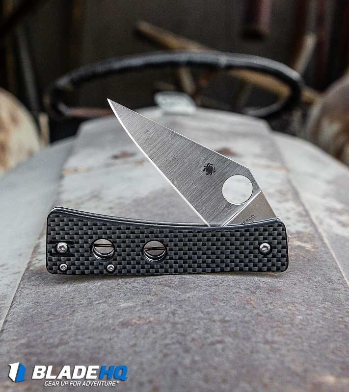 Spyderco Watu Compression lock Knife Carbon Fiber (3.25"Satin) C251CFP