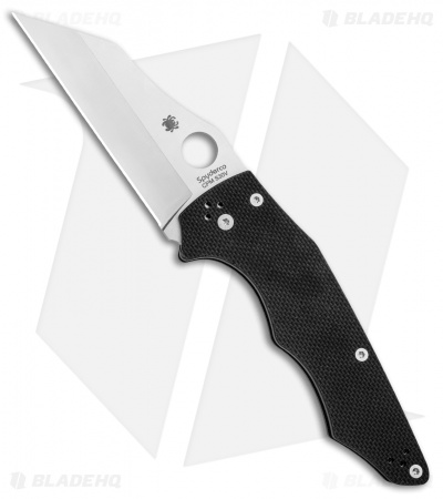 Spyderco YoJumbo | Compression Lock Knife | Black G-10 +
