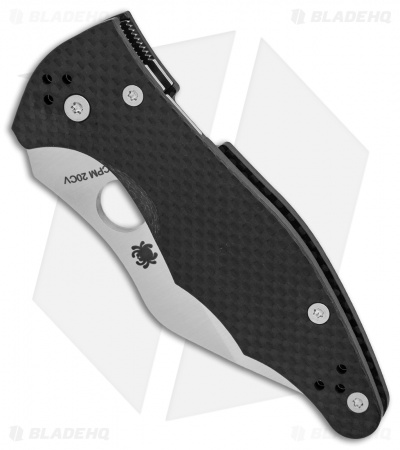 Spyderco Yojimbo 2 Knife Carbon Fiber (3.125" Satin 20CV) C85CF20CVP2 