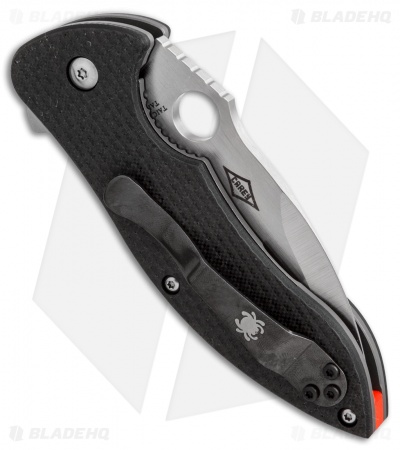 Spyderco Rubicon 2 Liner Lock Knife Carbon Fiber/G-10 (3" Satin) C187CFP2