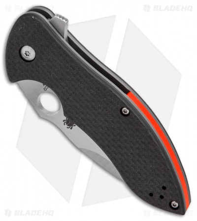 Spyderco Rubicon 2 Liner Lock Knife Carbon Fiber/G-10 (3" Satin) C187CFP2