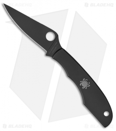 Spyderco-GrassHopper-Black-SS-