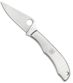 Spyderco HoneyBee Slip Joint Knife Stainless Steel (1.625" Satin) C137P