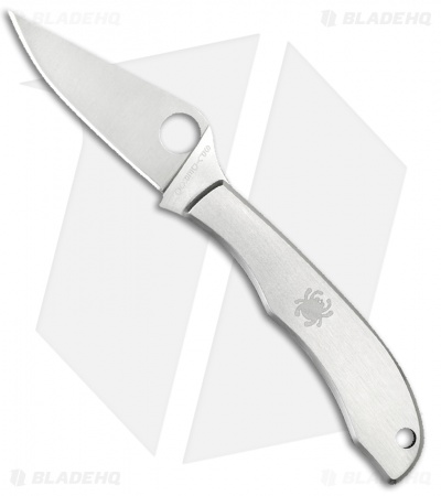 Spyderco HoneyBee Slip Joint Knife Stainless Steel (1.625" Satin) C137P