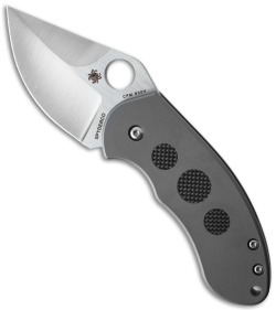 Spyderco Burch Chubby Frame Lock Knife Titanium (2.3" Satin) C183TIP