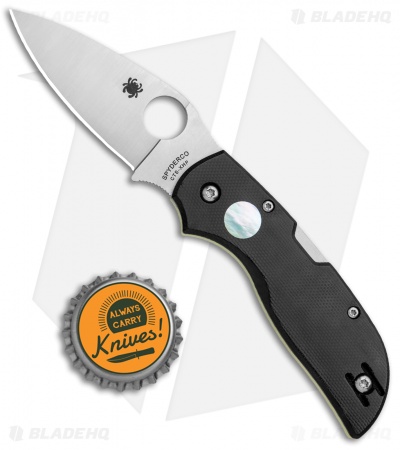 Spyderco Chaparral Lockback Knife Sun & Moon G-10 (2.8" Satin) C152GSMP