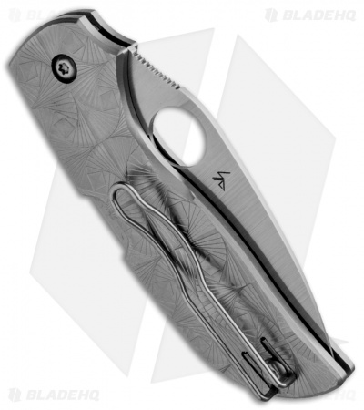 Spyderco Chaparral 3 Stepped Titanium Folding Knife (2.75" Satin) C152STIP