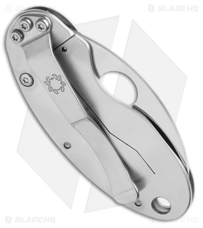 Spyderco Stainless Steel Cricket Folding Knife (1.875