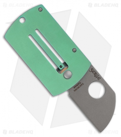 Spyderco Panchenko Dog Tag Folder Slip Joint Knife (1.22" Bead Blast) C188ALTIP
