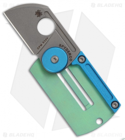 Spyderco Panchenko Dog Tag Folder Slip Joint Knife (1.22