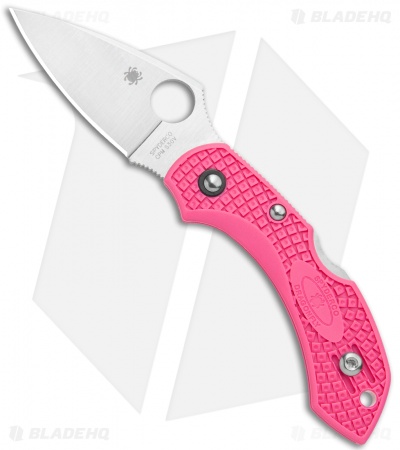 Spyderco Dragonfly 2 Pink Heals Lightweight Knife Pink (2.3" Satin) C28FPPNS30V2