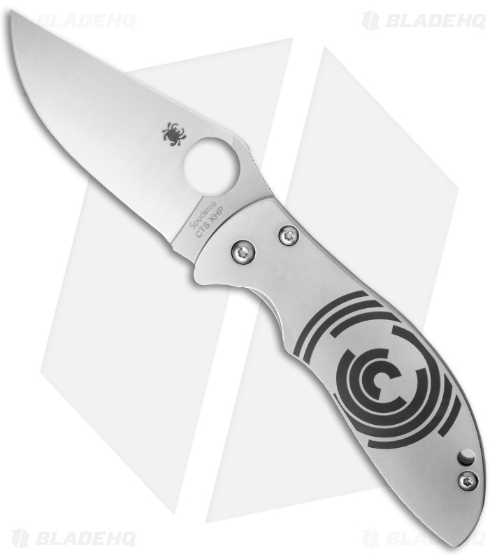 Spyderco Foundry Frame Lock Knife Stainless Steel (3.33" Satin) C160P
