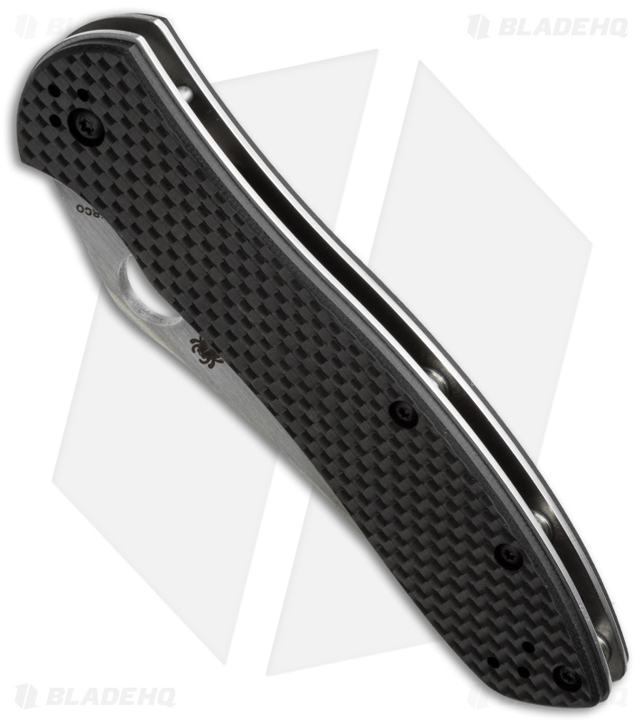 Spyderco Gayle Bradley 2 Folder Knife Carbon Fiber (3.6" Satin) C134CFP2
