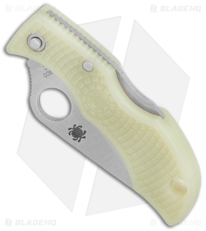 Spyderco Ladybug 3 Knife Glow FRN (1.9" Satin) LPGITD3