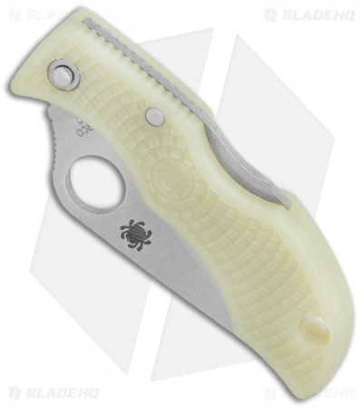 Spyderco Ladybug 3 Knife Glow FRN (1.9" Satin) LPGITD3