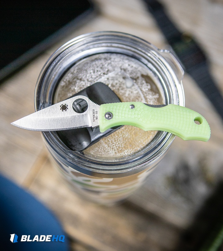 Spyderco Ladybug 3 Knife Glow In The Dark FRN Blade HQ