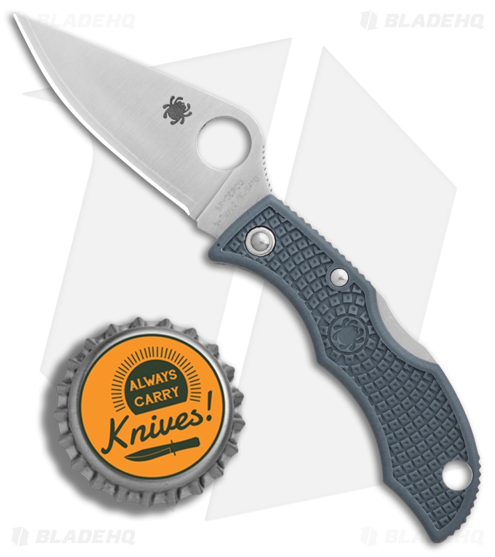 Spyderco Ladybug 3 | Sprint Run Knife | Blue FRN/Satin V-Toku2