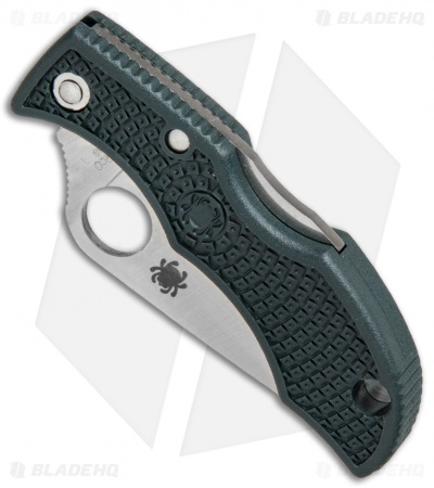 Spyderco Ladybug 3 Knife ZDP-189 Green FRN (1.94" Satin) LGREP3