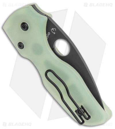 Spyderco M4 Lil' Native Compression Lock Knife Natural G-10 (2.4" Black) 