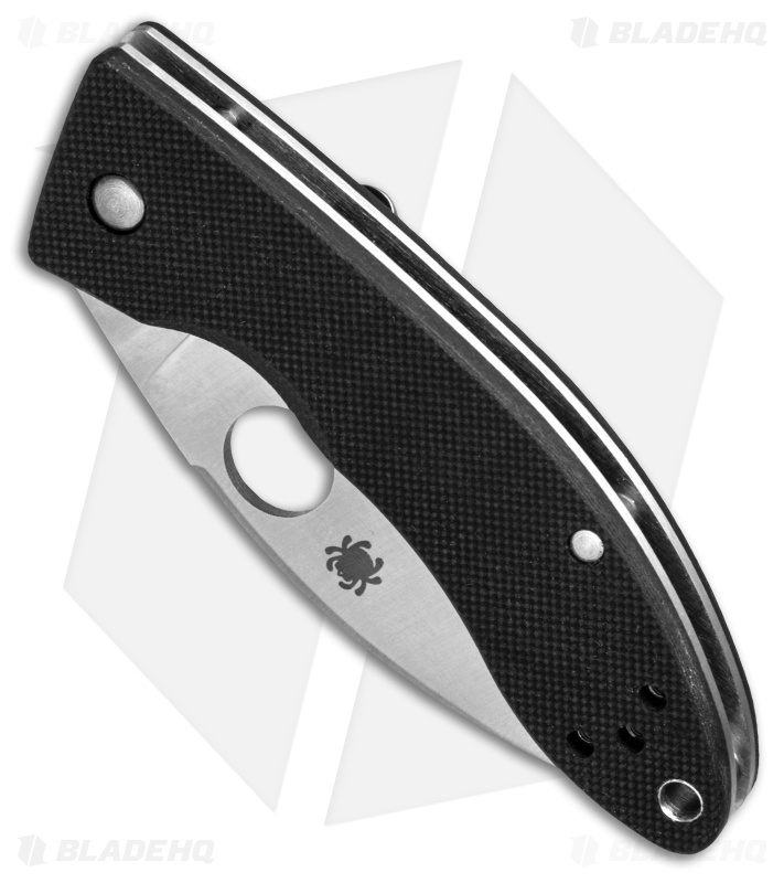 Spyderco Lil' Lum Chinese Folder Black G-10 (2.375" Satin) C205GP